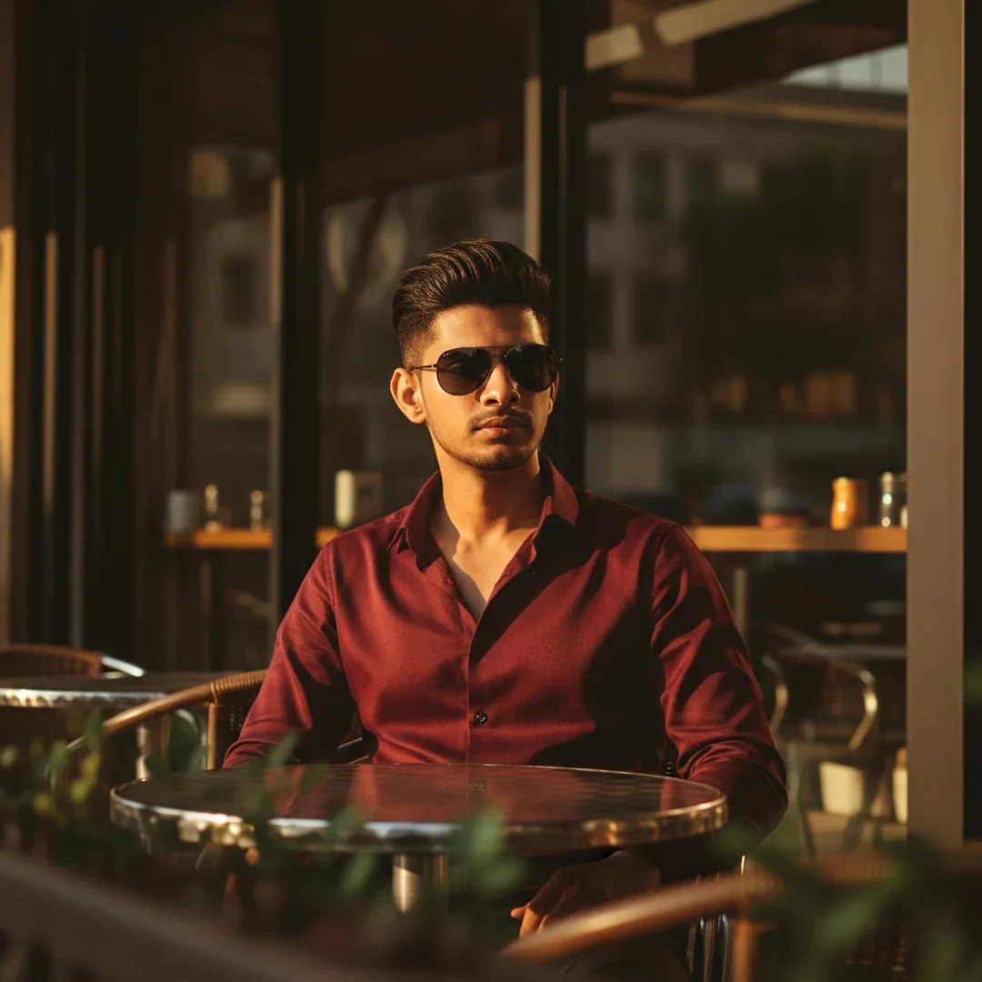 Portrait of Nitin Sharma, developer of CoreMMC AI